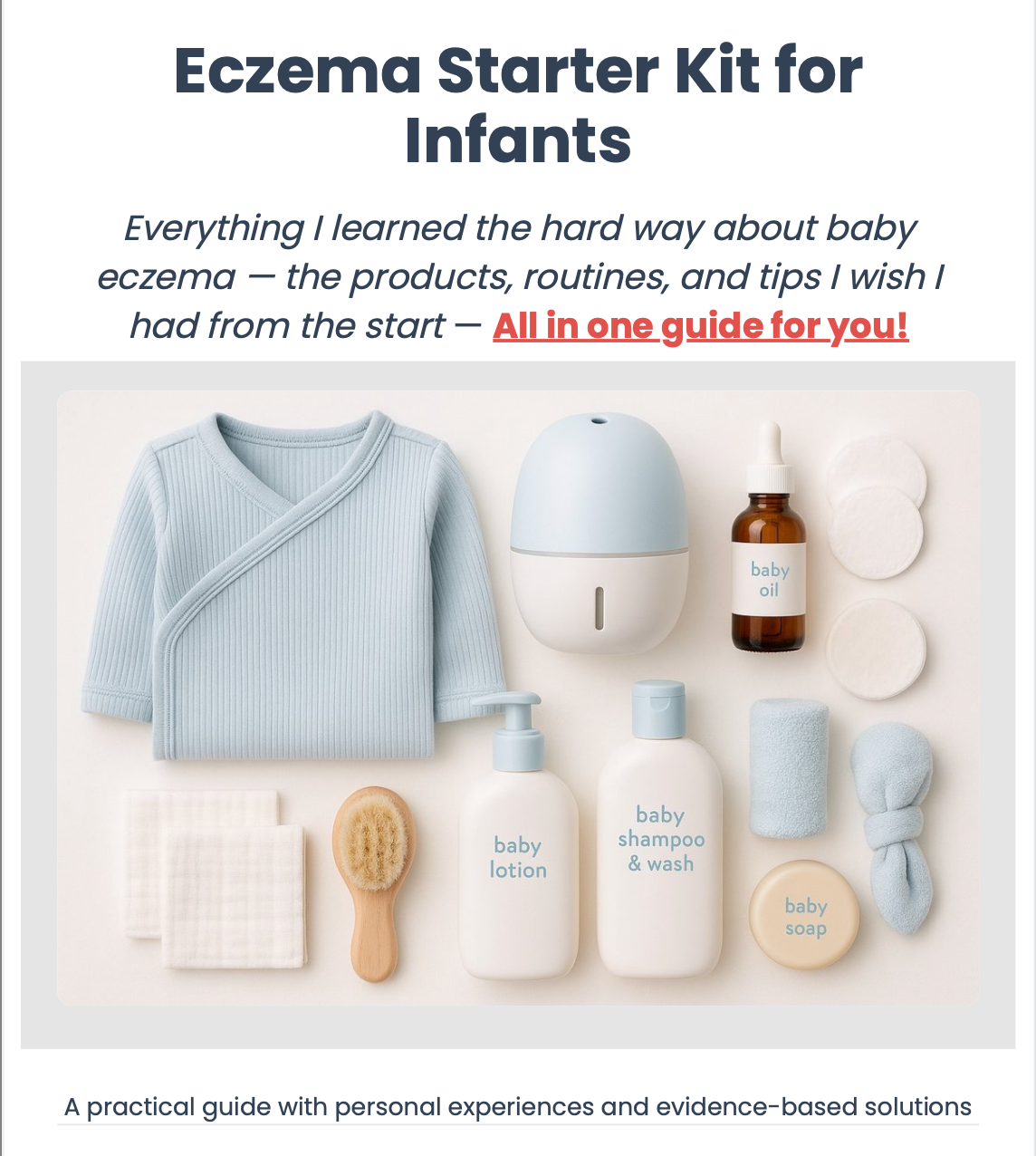 Eczema Starter Kit for Infants
